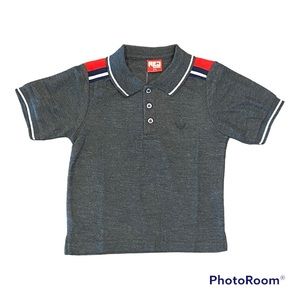Red Shore gray polo shirt